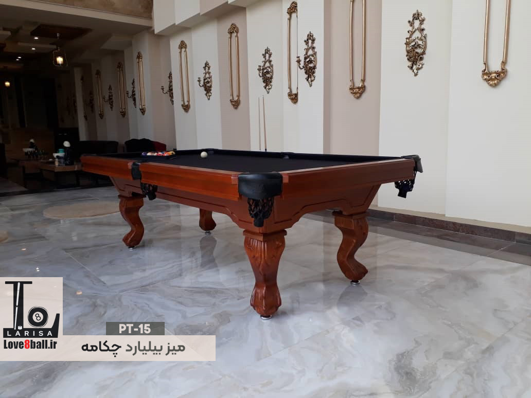 میز بیلیارد مدل چکامه با چوب سوپر روسی