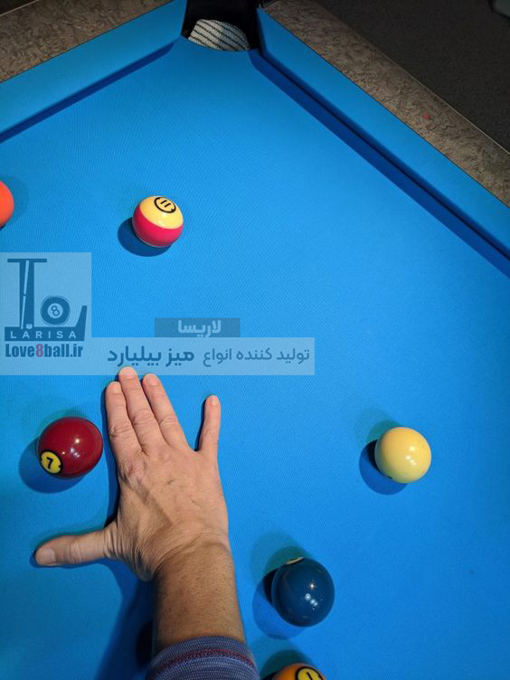 باند کناری میز بیلیارد