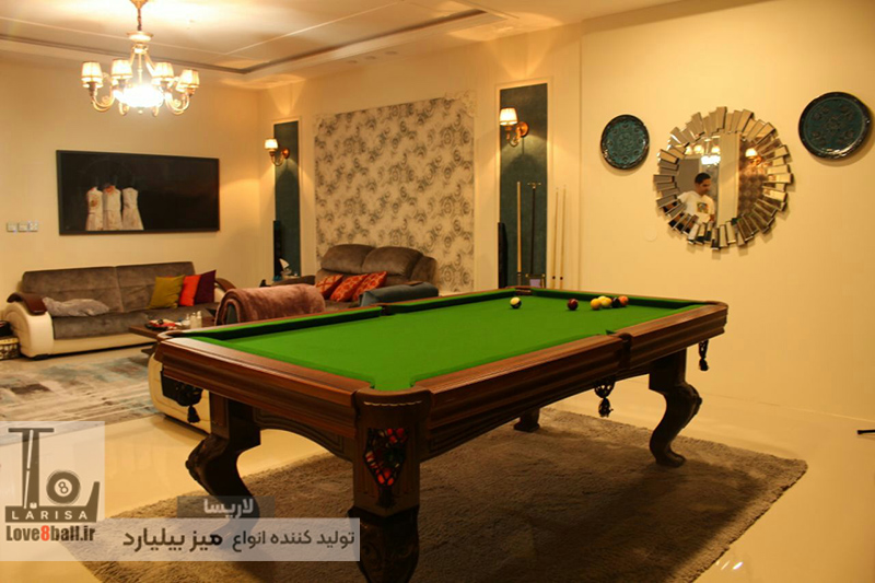 راهنمای نصب میز بیلیارد