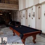 میز بیلیارد با پارچه مشکی