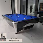 میز بیلیارد پائولو آبی کاربنی طرح شندر