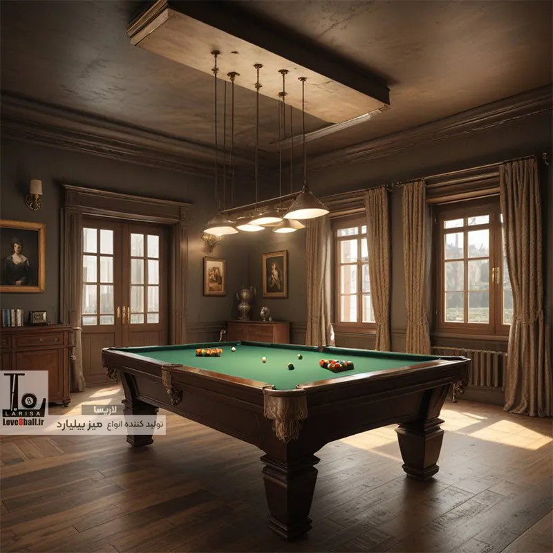 میز بیلیارد سایز بزرگ خانگی